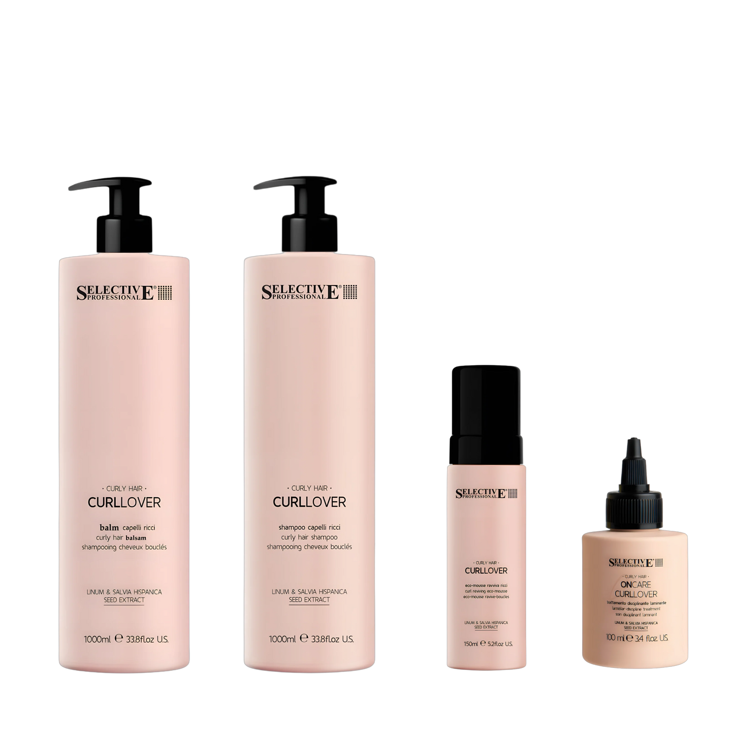 Linfrön Lockigt Hårvård Serie-Present