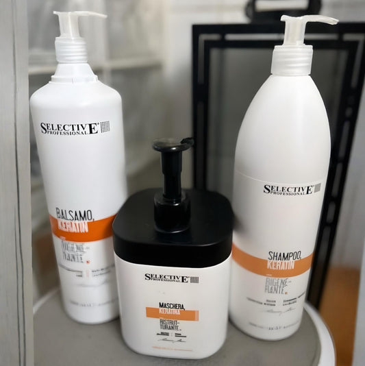 Keratin Serie-Efter proteinbehandling