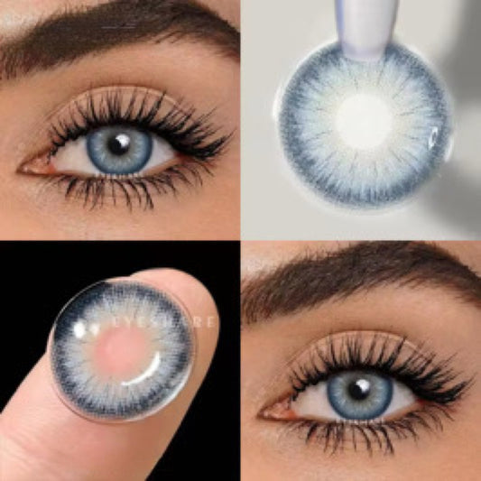MÖRINZ Blue Mist – Färgade Kontaktlinser