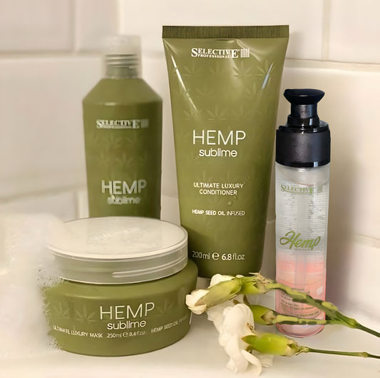 Hemp Sublime-Vågigt hårvård set