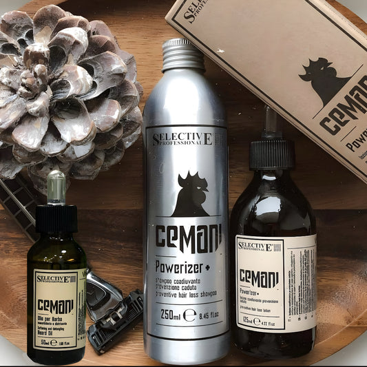 Behandlingsserie för håravfall och hårväxt-För man