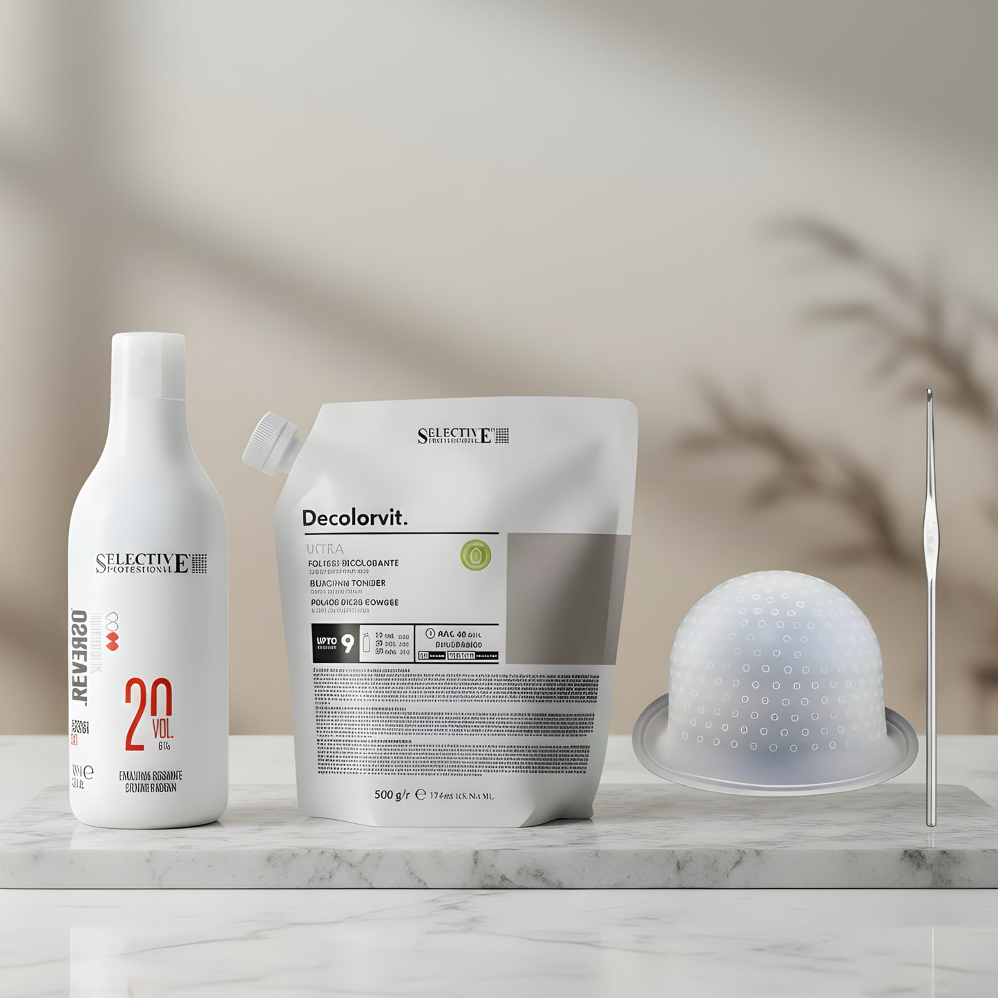 مجموعة DecolorVIT SafeLift - ما يصل إلى 9 مستويات من التبييض