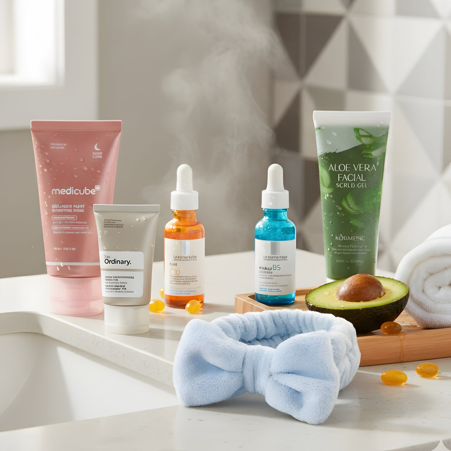 مجموعة العناية بالبشرة الجافة