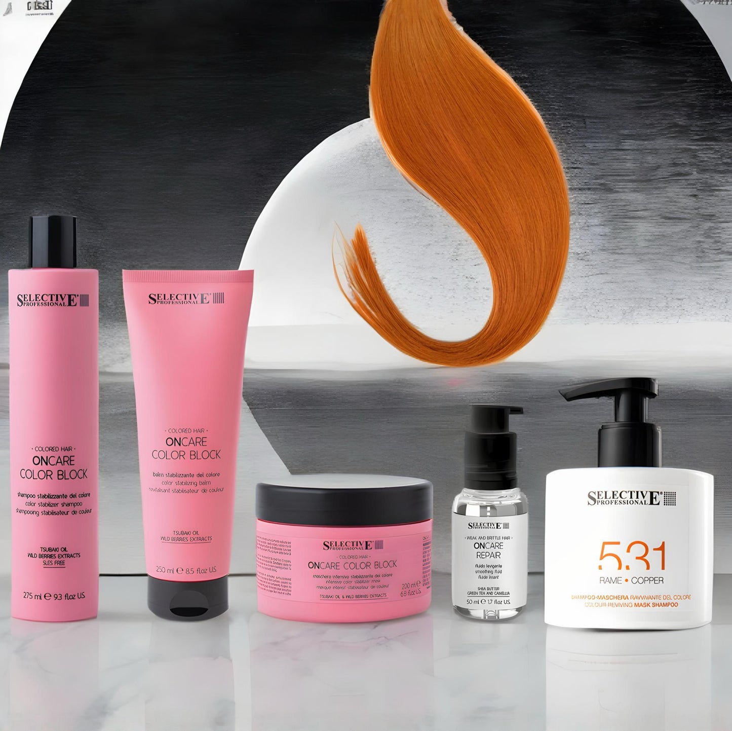 Kopparfärg-Hårvårdsset