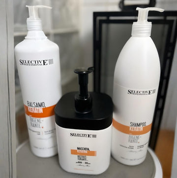 Keratin Serie-Efter proteinbehandling
