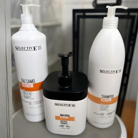 Keratin Serie-Efter proteinbehandling