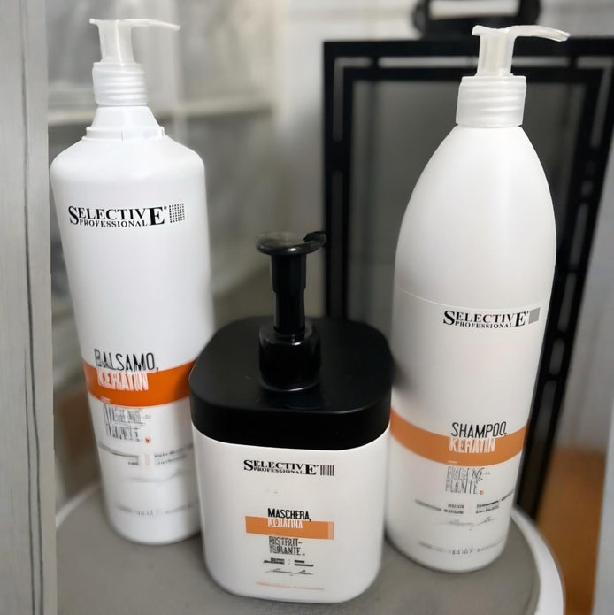 Keratin Serie-Efter proteinbehandling