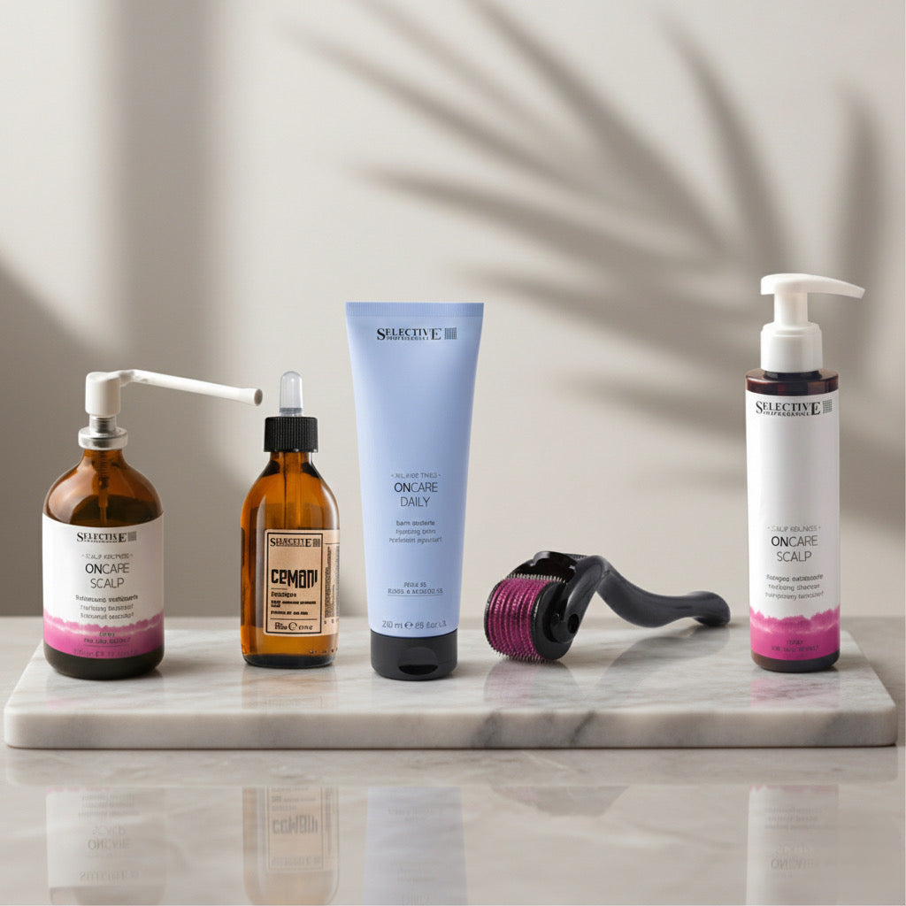 سلسلة علاج تساقط الشعر لتجديد فروة الرأس