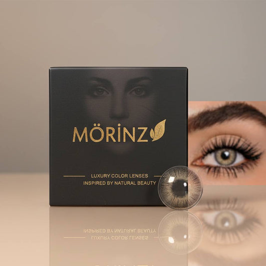 ‏MÖRINZ Smoky Gray-Färgade Kontaktlinser