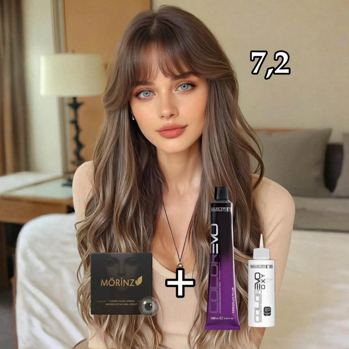 Perfekt Look-Blå Ögon Set