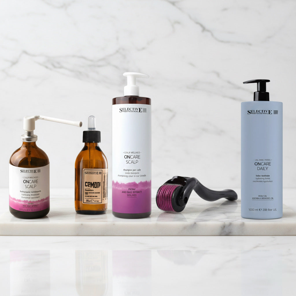 سلسلة علاج تساقط الشعر لتجديد فروة الرأس