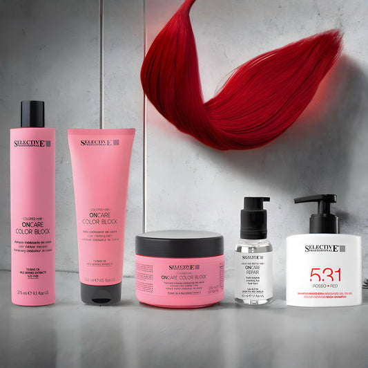 Rödfärg-Hårvårdsset