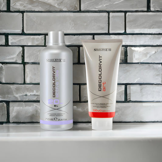 Hårblekning-Tar bort rött